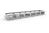 Tilbehør - Allied Telesis rack mounting tray - 1U - AT-MMCTRAY6-00