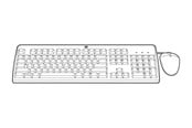 Tastatur - HP E BFR with PVC Free Kit - Tastatur & Mussett - Amerikansk Engelsk - 631341-B21