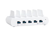 Nettbrett - Adaptere og ladere - Compulocks charging station - 5 x 4 pin USB Type A 5 x USB-C - 150 Watt - 5PUSBCDKS-EU