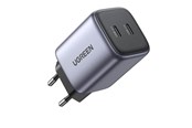 Mobil - Adaptere og ladere - UGREEN Nexode GaN 45W Dual USB-C PD Charger - Space Gray - 90573