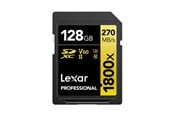 Minnekort - Lexar Professional Gold 1800x SD - 280MB/s - 128GB - LSD1800128G-BNNNG