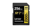 Minnekort - Lexar Professional Gold 2000x SD - 300MB/s - 256GB - LSD2000256G-BNNNG