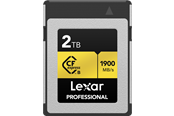 Minnekort - Lexar Professional Gold CFexpress Type B - 1900MB/s - 2TB - LCXEXPR002T-RNENG