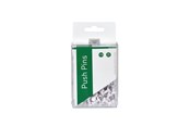 Skrivebordstilbehør - b.n.t/office Push Pins 100pcs White - 745607