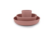 Babyutstyr - Filibabba Silicone dinner set - Rose - FI-02253