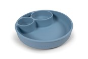 Babyutstyr - Filibabba Silicone divided plate - Powder Blue - FI-02291