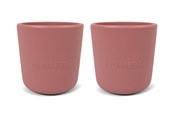 Babyutstyr - Filibabba Silicone cup 2-pack - Rose - FI-02268