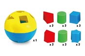 Babyleker - Happy Baby Shape Sorter Ball - 502192