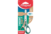 Skrivebordstilbehør - Maped Smiling Planet Scissor 12 cm. parts of FSC wood fibre - 472020