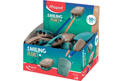 Skrive- & Tegneverktøy - Maped Smiling Planet Sharpener 2-hole FSC wood fibre - 071521