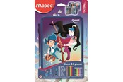 Skrive- & Tegneverktøy - Maped Pencil case dobbel Pirates with content 34 items - 967434