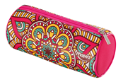 Skrive- & Tegneverktøy - Maped Pencil case Round Girls flowers - 934891