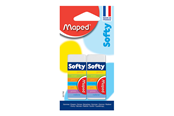 Skrive- & Tegneverktøy - Maped Softy Erasers blister 2 pcs.. - 021792