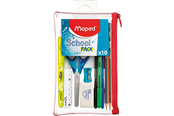 Skrive- & Tegneverktøy - Maped School set with 10 pcs. - 899705