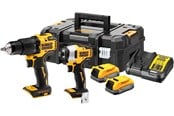 Batterier & Ladere - Dewalt Akku Set DCD709+DCF809 DCK2062E2T-QW - DCK2062E2T-QW