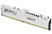 RAM - Kingston FURY Beast DDR5-5200 - 16GB - CL36 - Single Channel (1 pcs) - AMD EXPO - Hvit - KF552C36BWE-16