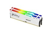 RAM - Kingston FURY Beast RGB DDR5-5200 - 32GB - CL36 - Dual Channel (2 pcs) - AMD EXPO - Hvit med RGB - KF552C36BWEAK2-32