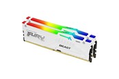 RAM - Kingston FURY Beast RGB DDR5-6000 - 32GB - CL36 - Dual Channel (2 pcs) - AMD EXPO - Hvit med RGB - KF560C36BWEAK2-32