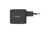 Mobil - Adaptere og ladere - Belkin BOOST CHARGE PRO power adapter - PPS and GaN technology - 2 x USB-C - 45 Watt - WCH011VFBK