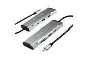 Dokkingstasjon - j5create Elite JCD393 - mini-dock - USB-C / USB4 / Thunderbolt 3 / Thunderbolt 4 - HDMI - GigE - JCD393-N