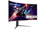 Skjerm - 44.5" LG UltraGear 45GR95QE-B - 3440x1440 - 240Hz - OLED - 45GR95QE-B