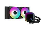 Prosessor-kjøler - DeepCool LS520 SE - Black - CPU Vannkjøling - Max 33 dBA - R-LS520-BKAMMM-G-1