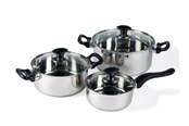 Gryter - Funktion Pot set 6 pieces Stainless steel - 200160