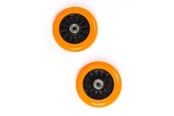 Utendørsleker - My Hood Set of Wheels 100 mm - Black/Orange - 505084