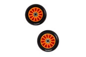 Utendørsleker - My Hood Set of Wheels 100 mm - Orange/Black - 505083