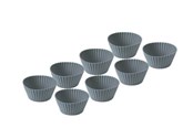 Bakeutstyr - Funktion Muffin mould 8 pcs. grey silicone - 225170