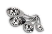 Andre kjøkkenapparater - Funktion Measuring spoon set 4 pcs. steel - 27971