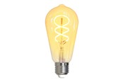 Smarthus - Deltaco SMART HOME - LED filament light bulb - shape: ST64 - E27 - 5.5 W - white light - 1800-6500 K - SH-LFE27ST64S