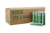 Batteri - Deltaco Ultimate battery - Nordic Swan ecolabelled - 100 x AAA / LR03 - Alkaline - ULTB-LR03-100P