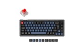 Tastatur - Keychron V2 QMK/VIA Knob - K Pro Red - Gamingtastatur - Uten numpad - Nordisk - Svart - V2-C1