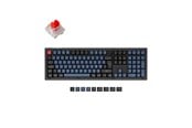 Tastatur - Keychron V6 QMK/VIA Knob - K Pro Red - Gamingtastatur - Nordisk - Svart - V6-C1