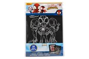 Kreative leker - Canenco Spidey Scratch Art 2pcs. - SP22346