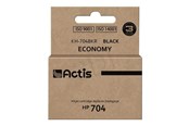 Printertilbehør blekk/toner - Actis standard KH-704BKR - black - remanufactured - ink cartridge (alternative for: HP 704 HP CN692AE) - Blekkpatron Svart - KH-704BKR