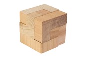 Puslespill - Goki Puzzle Cube in Storage Bag Tre - HS001