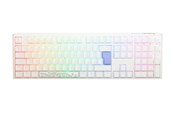 Tastatur - Ducky One 3 - Classic Pure White ND - Fullsize - Gamingtastatur - Amerikansk Engelsk - Hvit - DKON2108ST-RFIPDPWWWSC1