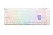 Tastatur - Ducky One 3 - Pure White ND - TKL - Gamingtastatur - Uten numpad - Nordisk - Hvit - DKON2187ST-RFIPDPWWWSC1