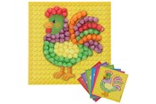 Kreative leker - PlayMais PlayCorn Mosaic Cards Decorate Farm - 160252