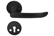 Beslag & Hengsler  - Home>it Door Handle With L-handle Matte Black - 13270