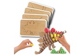 Kreative leker - PlayMais Dino Decorating Cards 4pcs. - 160620