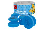 Skoleutstyr - Euromic Bamse stamp set w/4 stamps & ink pad - 062105424