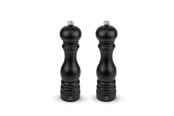 Kjøkkentilbehør - Peugeot Salt and pepper mill set Paris 22 cm Matte black Beech - 15926