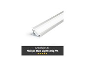 Smarthus - Light Solutions Aluminum Profile - Model C for Philips Hue and LIFX - ALU - 5714255008104