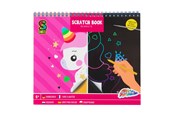 Kreative leker - Grafix Scratch Book Monster 10 Sheets - 220006/01