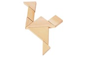 Puslespill - Goki Wooden Tangram Puzzle Tre - HS008