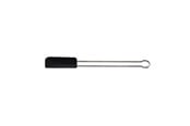 Kjøkkenredskaper - Rösle Spatula/dough scraper narrow 20 cm Steel/Black - 22438