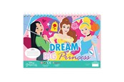 Kreative leker - Disney Princess Coloring Pages with Stencil and St - 000563016